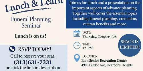 Howe Peterson- Lunch & Learn