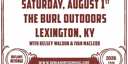 Benjamin Tod & The Lost Dog Street Band (Outdoor Show)
