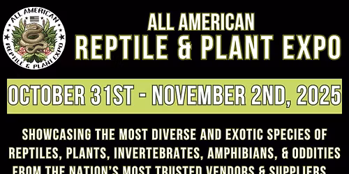 Scottsdale AZ All American Reptile & Plant Expo