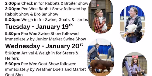 2027 Ward County Livestock Show