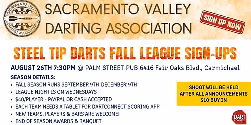 SVDA Fall League Sign-ups