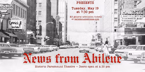 Jay Moore Presents "News from Abilene"