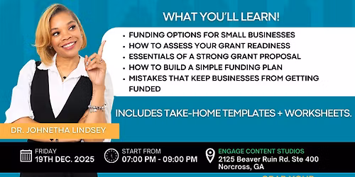 Funding Foundations - A Grant Writing & Fundraising Workshop