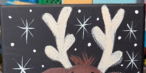 Homeschool Painting Reindeer $20
