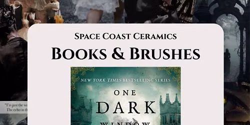 Books and Brushes Book Club-One Dark Window