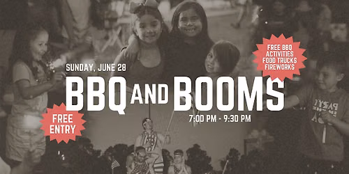 BBQ + Booms!