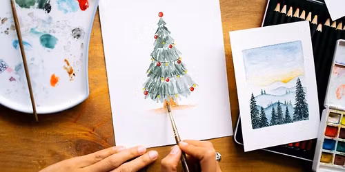 \ud83c\udfa8\ud83c\udf77 Festive Sip & Paint: Festive Cheer in Every Stroke! \ud83c\udf77\ud83c\udfa8