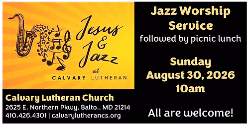 Jazz Worship Service & Picnic Lunch