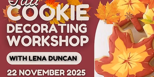 Fall Cookie Decorating Workshop