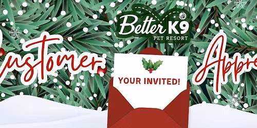 Customer Appreciation Holiday Pet Photos