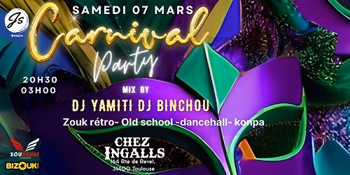 CARNIVAL PARTY EDITION: BAL MASQU\u00c9