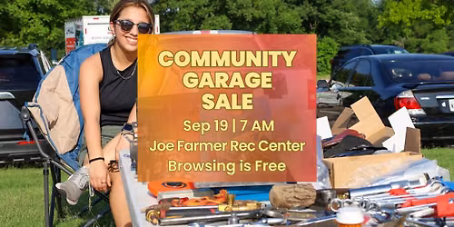 Community Garage Sale