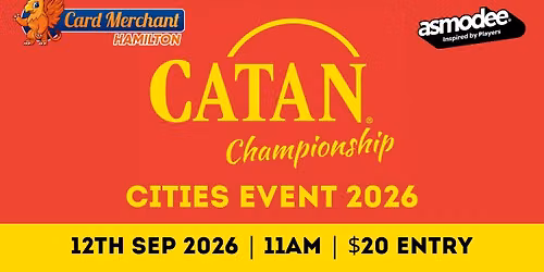 CM Hamilton - Catan Cities Event 2026