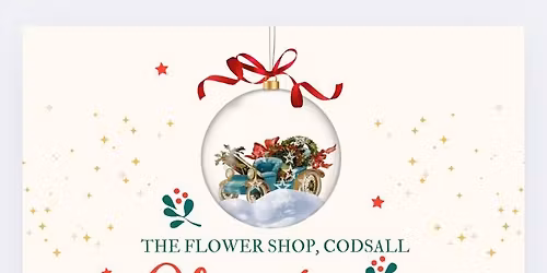 Christmas Centrepiece workshop