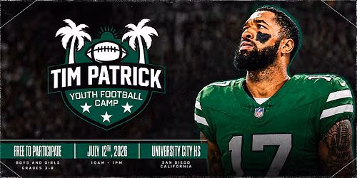 Tim Patrick Free Youth Football Camp