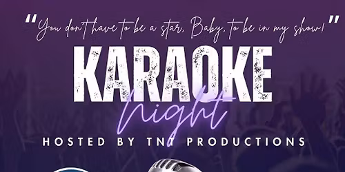 Karaoke hosted by TNT Productions