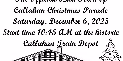 52nd Official Town of Callahan Christmas Parade
