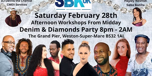 SBK-UK 'Denim & Diamonds' Daytime workshops and evening party \ud83d\udc83\ud83d\udd7a