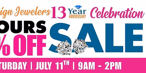 \ud83c\udf8a 13 Years. 5 Hours. 50% Off.
