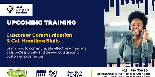 Training on Customer Communication & Call Handling Skills