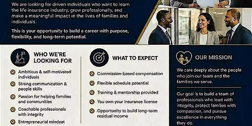 Build a Career That Protects Families: Life Insurance Agent Opportunity