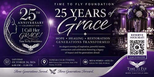 I CALL HER GRACE! | Time To Fly Foundation 25th Anniversary Celebration