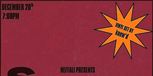 Neftali presents "Sessions"