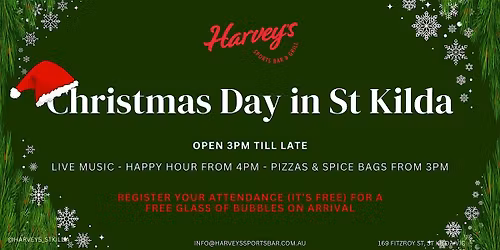 Spend Christmas Day at Harveys