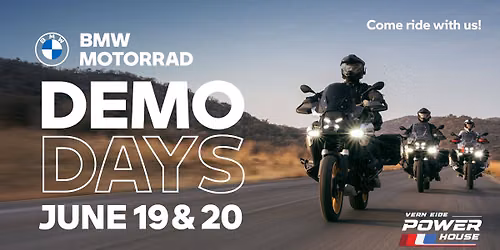 BMW Motorrad Demo Days | June 19 & 20