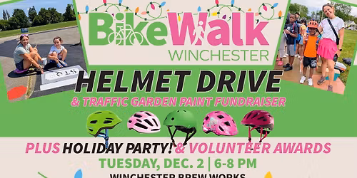 Holiday Party & Helmet Drive