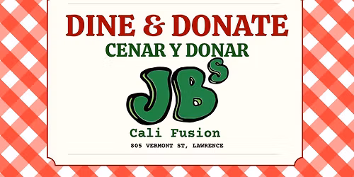 JB's Cali Fusion Dine & Donate Fundraiser