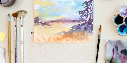 Workshop | Abstract Flow: Simple Expressive Watercolor Landscapes