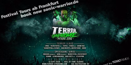 \u25ba Bus zur Terror Syndrome ab FFM, Gie\u00dfen, K\u00f6ln