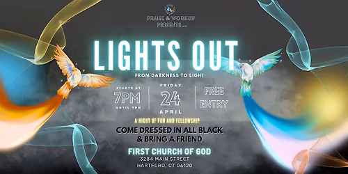 "Lights Out": Youth & Young Adult Social Event in Hartford, CT