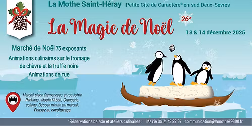 La Magie de Noël 2025 La Mothe Saint-Héray