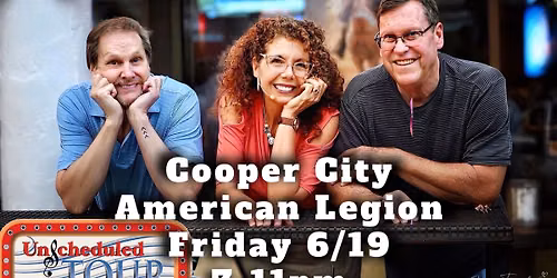 Fridays are Fabulous & All are Welcome! Unscheduled Tour plays Cooper City American Legion Post 321
