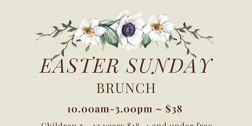 EASTER SUNDAY BRUNCH