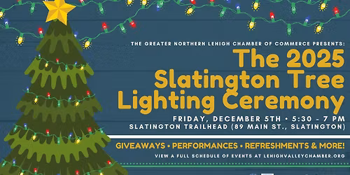 Slatington's 2025 Tree Lighting Ceremony