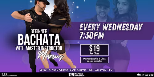 Beginner Bachata With Master Instructor Marcus