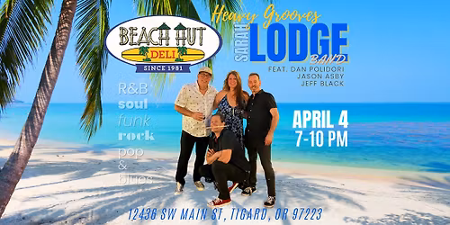 Sarah Lodge Band at Beach Hut Deli APRIL 4