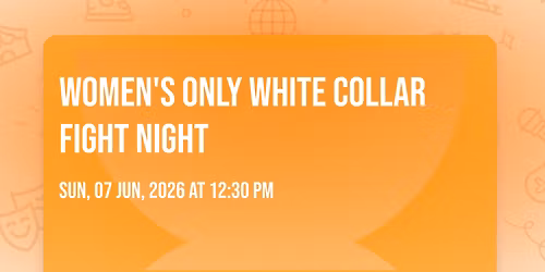 Women's only white collar fight night