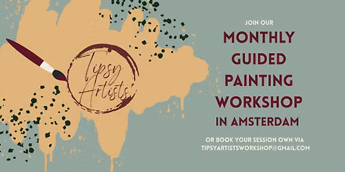 Guided Painting Workshop - Summer Beach (Learn how to paint!)