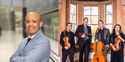 Stewart Goodyear with the New Orford String Quartet 