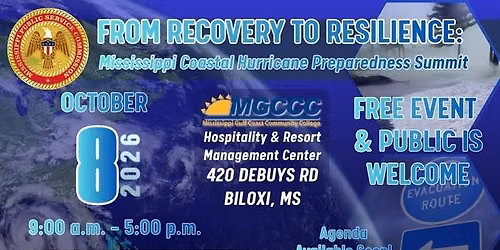 From Recovery to Resilience: Mississippi Coastal Hurricane Preparedness Summit