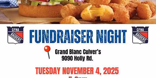 Culver\u2019s Fundraiser