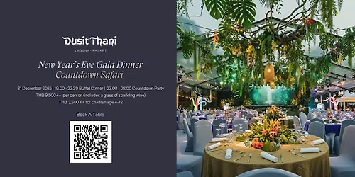 New Year's Eve Gala Dinner | 31 Dec 25