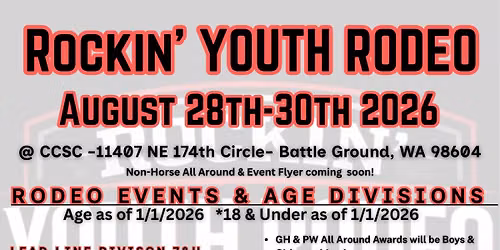 2026 Rockin' Youth Rodeo