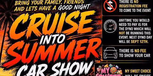 Cruise into summer car show