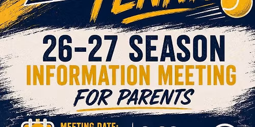 Warriors Tennis Info Meeting