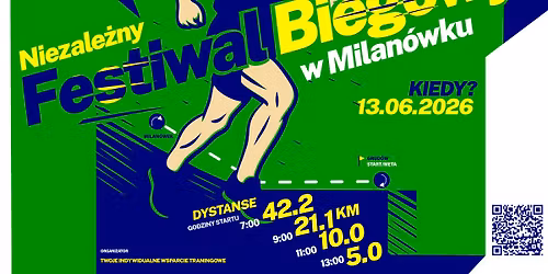 Niezale\u017cny Festiwal Biegowy w Milan\u00f3wku, edycja 2026